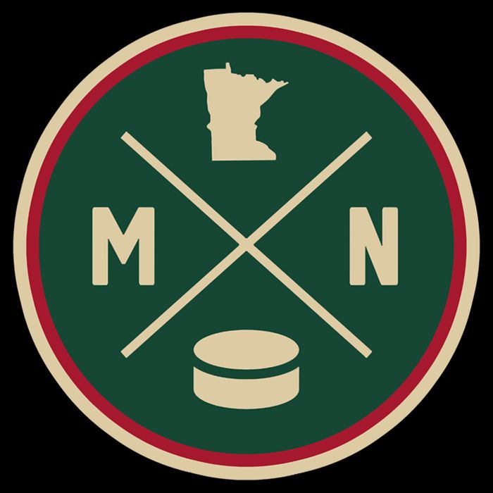 Classic Minnesota Hockey MN Outline Doggie Tank