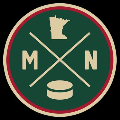 Classic Minnesota Hockey MN Outline T-Shirt