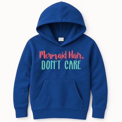 Cute Mermaid Hair Dont Care Mermaid Academy Gift Kids Hoodie