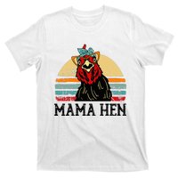 Chickenshirt Mama Hen Mother Day Gift Funny Farm Mom T-Shirt