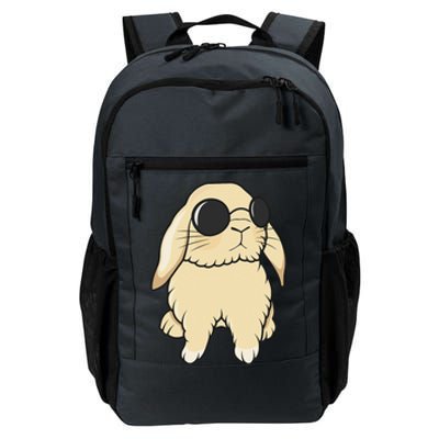 Cute Mini Holland Lop Bunny Rabbit Lover Sunglasses Easter Daily Commute Backpack