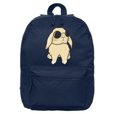 Cute Mini Holland Lop Bunny Rabbit Lover Sunglasses Easter 16 in Basic Backpack