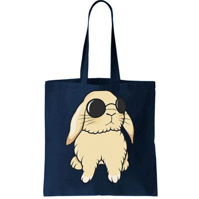 Cute Mini Holland Lop Bunny Rabbit Lover Sunglasses Easter Tote Bag