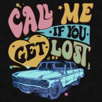 Call Me If You Get Lost Text Me When You Get Home Ladies PosiCharge Tri-Blend Wicking Tank