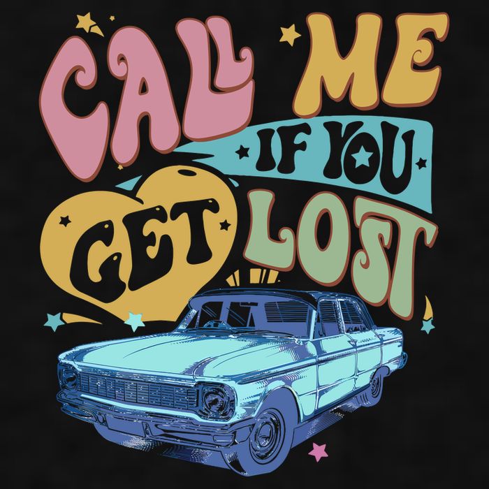Call Me If You Get Lost Text Me When You Get Home Ladies PosiCharge Tri-Blend Wicking Tank