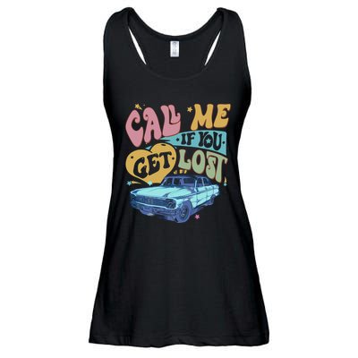 Call Me If You Get Lost Text Me When You Get Home Ladies Essential Flowy Tank