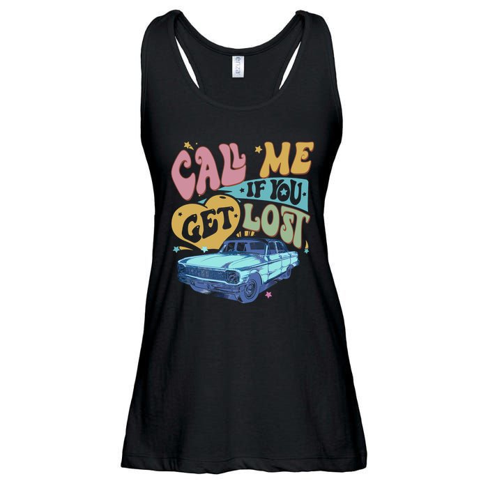 Call Me If You Get Lost Text Me When You Get Home Ladies Essential Flowy Tank