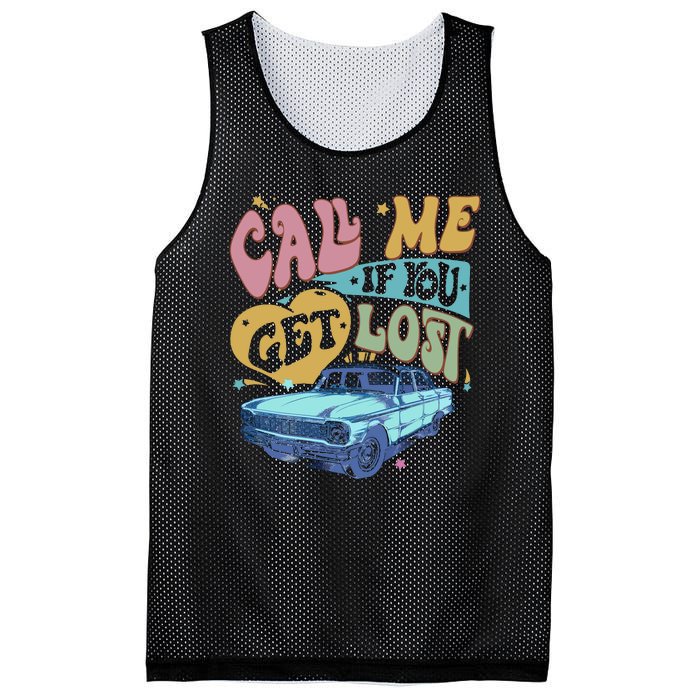 Call Me If You Get Lost Text Me When You Get Home Mesh Reversible Basketball Jersey Tank