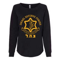 Cara Mendelsohn Israel Defense Forces Womens California Wash Sweatshirt