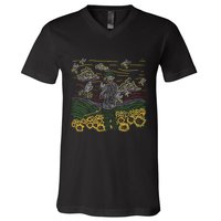 Call Me If You Get Lost Text Me When You Get Home V-Neck T-Shirt