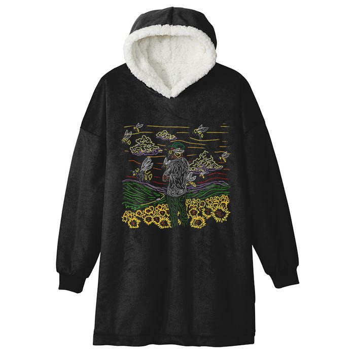 Call Me If You Get Lost Text Me When You Get Home Hooded Wearable Blanket