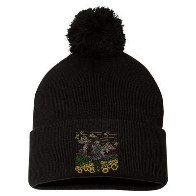 Call Me If You Get Lost Text Me When You Get Home Pom Pom 12in Knit Beanie