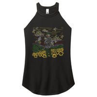 Call Me If You Get Lost Text Me When You Get Home Women's Perfect Tri Rocker Tank