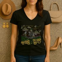 Call Me If You Get Lost Text Me When You Get Home Women's V-Neck T-Shirt