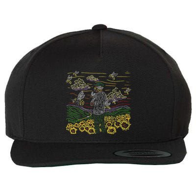 Call Me If You Get Lost Text Me When You Get Home Wool Snapback Cap
