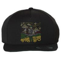 Call Me If You Get Lost Text Me When You Get Home Wool Snapback Cap