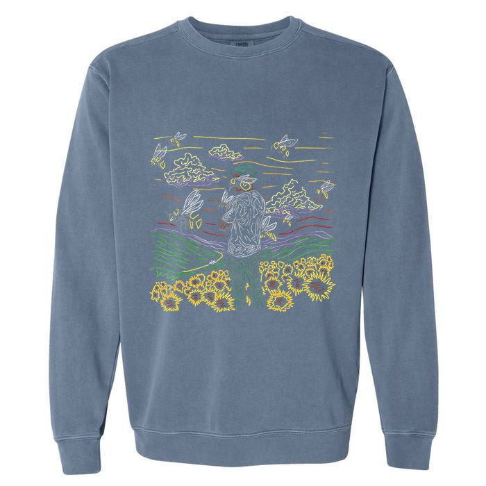 Call Me If You Get Lost Text Me When You Get Home Garment-Dyed Sweatshirt