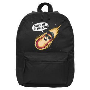 Catch Me If You Can Funny Astronomy Meteor 16 in Basic Backpack