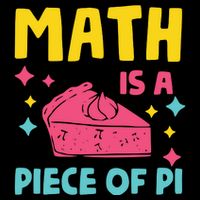 Cool Math Is A Peace Of Pi Stripe Pom Pom Beanie