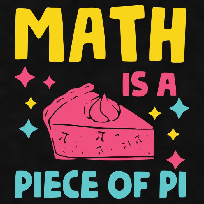 Cool Math Is A Peace Of Pi Ladies PosiCharge Tri-Blend Wicking Tank