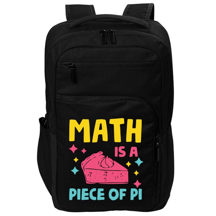 Cool Math Is A Peace Of Pi Impact Tech Backpack