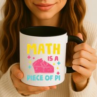 Cool Math Is A Peace Of Pi Mug