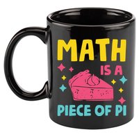 Cool Math Is A Peace Of Pi 11oz C Handle Ceramic Mug