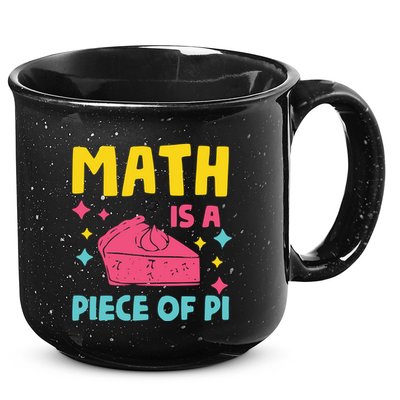 Cool Math Is A Peace Of Pi 15oz Campfire Ceramic Mug