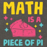 Cool Math Is A Peace Of Pi Cotton Canvas Backpack