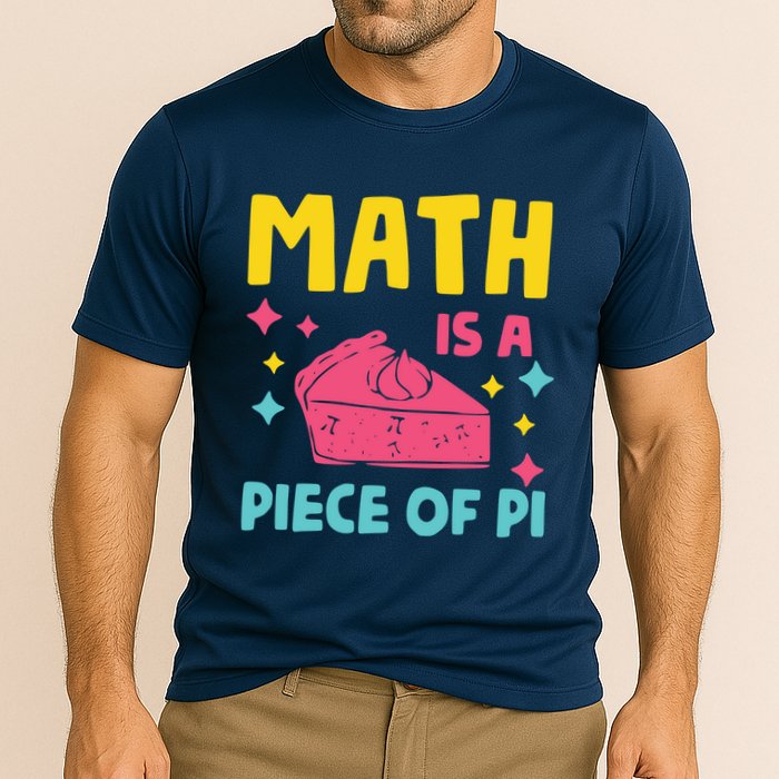 Cool Math Is A Peace Of Pi Performance Shirt