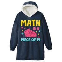 Cool Math Is A Peace Of Pi Hooded Wearable Blanket