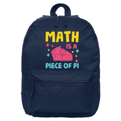 Cool Math Is A Peace Of Pi 16 in Basic Backpack