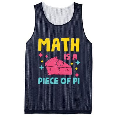Cool Math Is A Peace Of Pi Mesh Reversible Basketball Jersey Tank