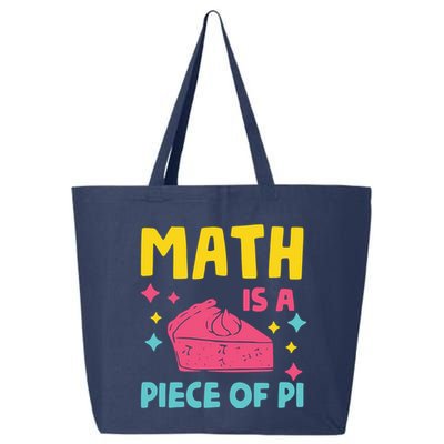 Cool Math Is A Peace Of Pi 25L Jumbo Tote