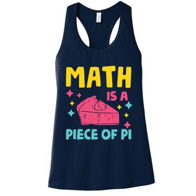 Cool Math Is A Peace Of Pi Womens Tank Top