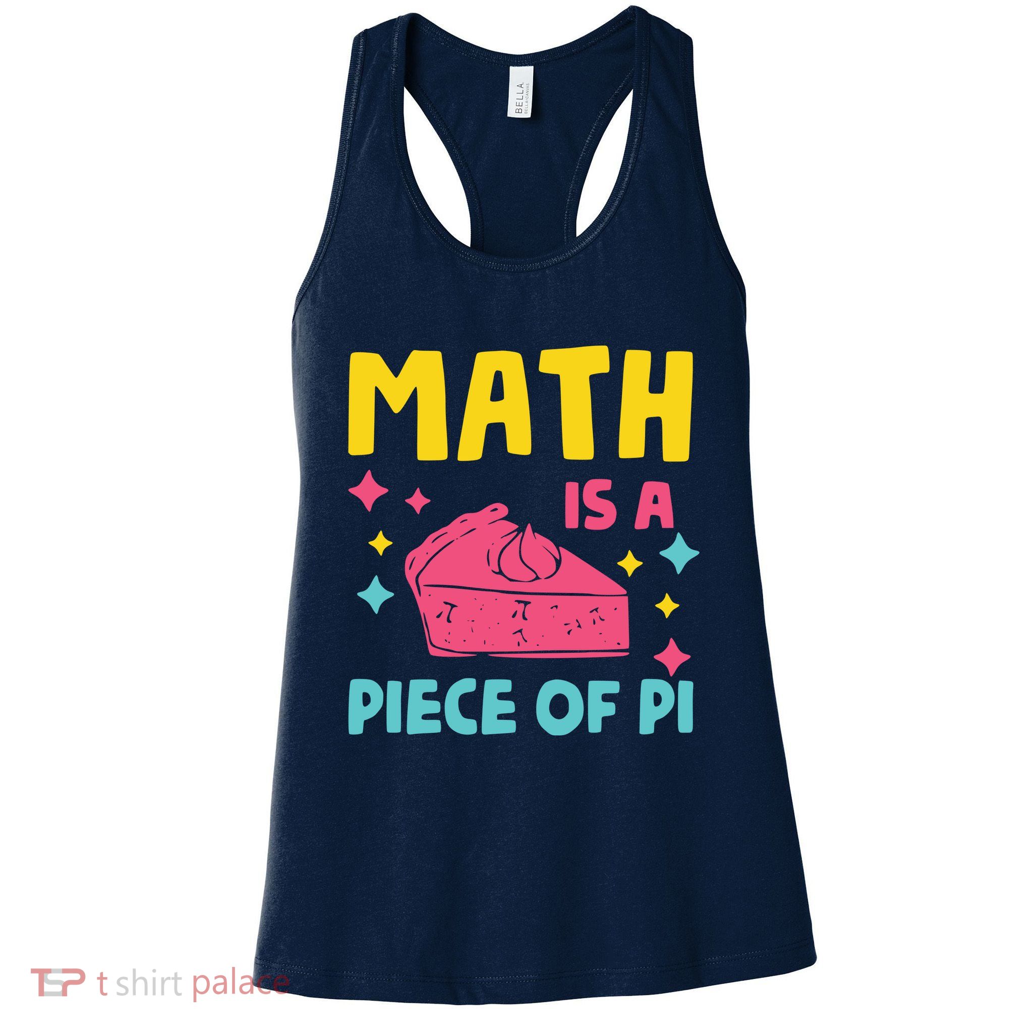 Cool Math Is A Peace Of Pi Womens Tank Top