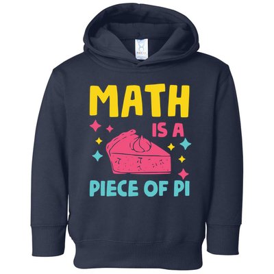 Cool Math Is A Peace Of Pi Toddler Hoodie