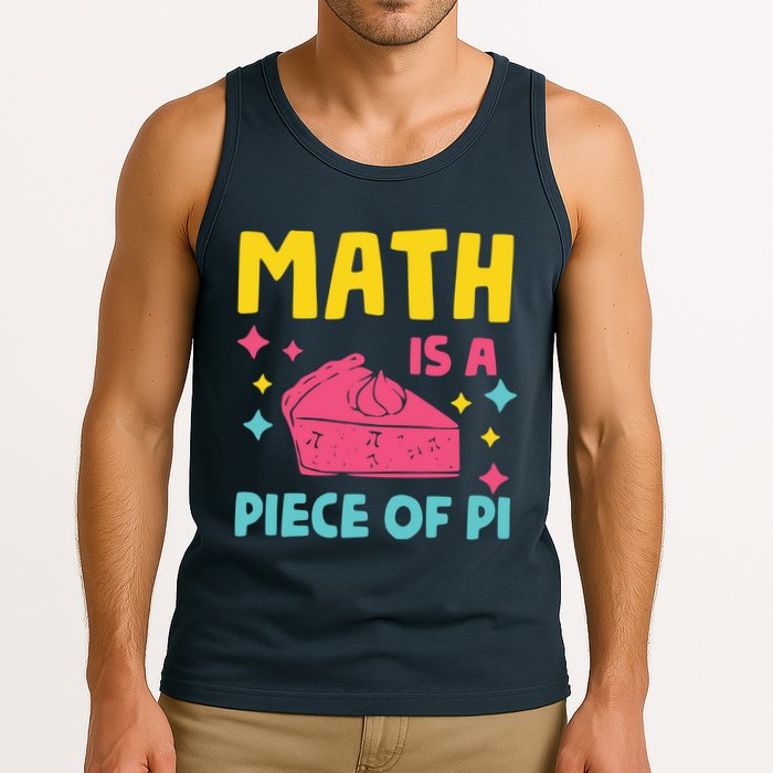 Cool Math Is A Peace Of Pi Tank Top