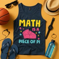 Cool Math Is A Peace Of Pi Tank Top