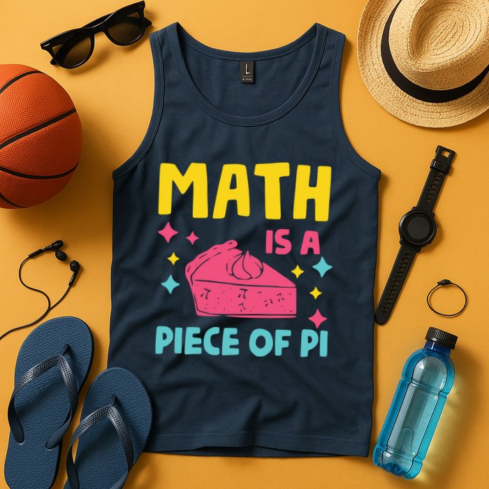 Cool Math Is A Peace Of Pi Tank Top