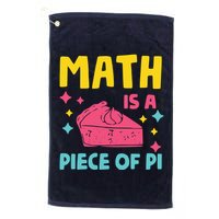Cool Math Is A Peace Of Pi Golf Towel