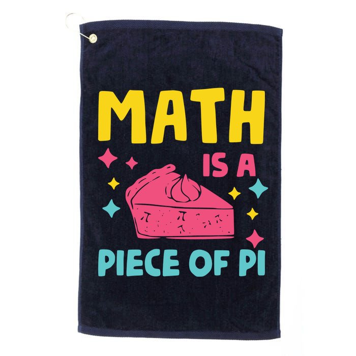 Cool Math Is A Peace Of Pi Golf Towel