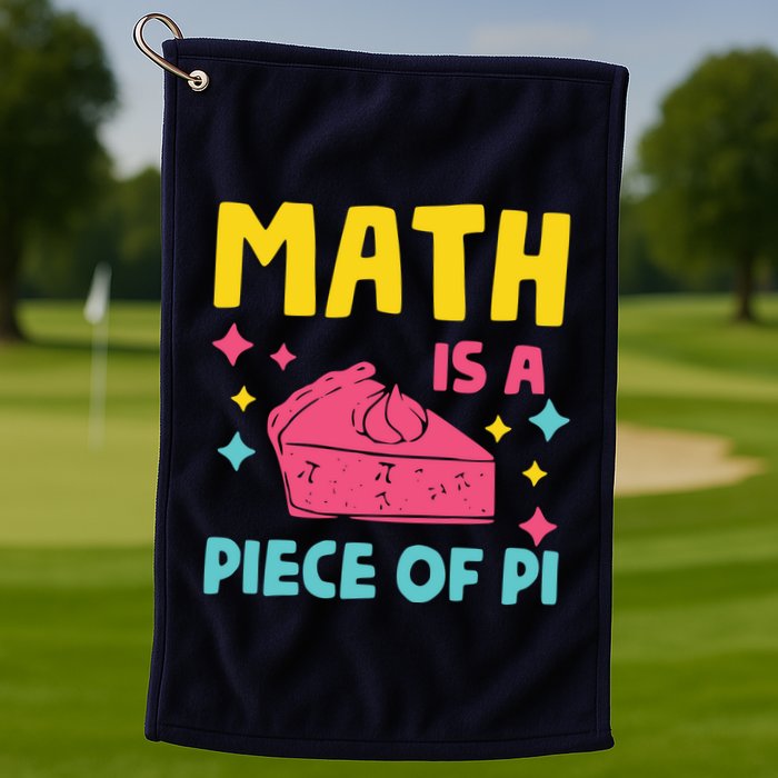 Cool Math Is A Peace Of Pi Golf Towel