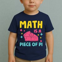 Cool Math Is A Peace Of Pi Toddler T-Shirt