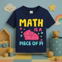 Cool Math Is A Peace Of Pi Toddler T-Shirt