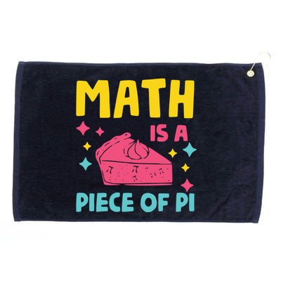 Cool Math Is A Peace Of Pi Grommeted Golf Towel