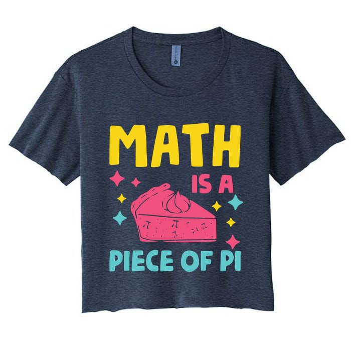 Cool Math Is A Peace Of Pi Crop Top