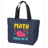 Cool Math Is A Peace Of Pi Zip Tote Bag
