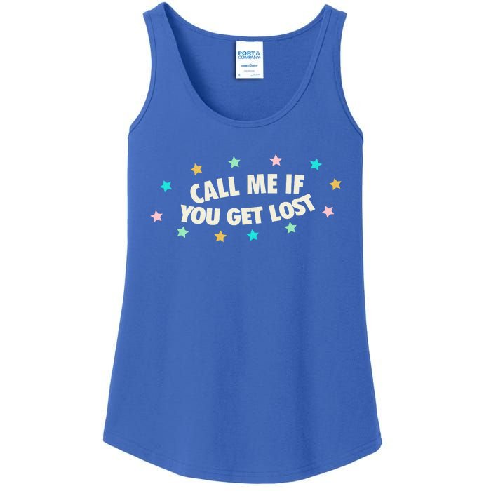 Call Me If You Get Lost Ladies Essential Tank