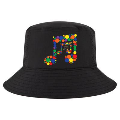 Colourful Music International Dot Day Cool Comfort Performance Bucket Hat